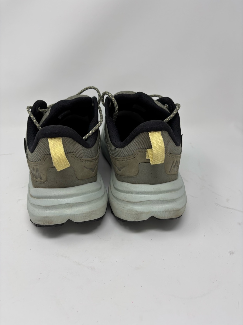 Hoka Men's Olive and Black Trail Running Sneakers Gortex Waterproof Size 10 - Picture 4 of 7